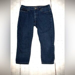 MICHAEL KORS Dark Blue Capri Jeans . Size 6